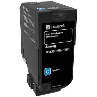 Lexmark - Return Program toner CS72x, 3.000 pagina's, OEM 74C20C0, cyaan