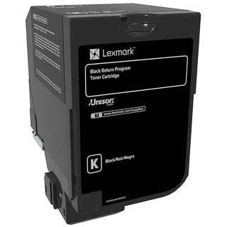 Lexmark - Tóner Programa de Retorno CS72x, 3.000 páginas, OEM 74C20K0, negro