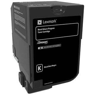 Lexmark - Return Program toner CS72x, 3.000 pagina's, OEM 74C20K0, zwart