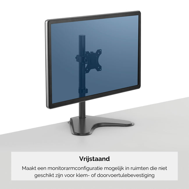 Fellowes - Braccio porta monitor Seasa, freestanding, per 1 schermo