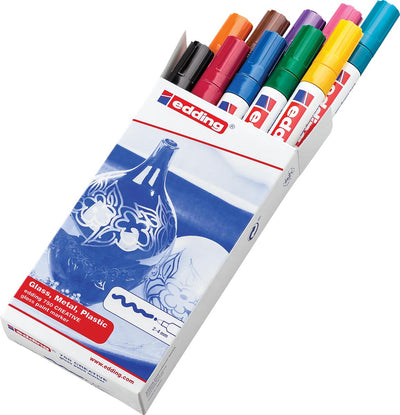 Edding - Glanzlackmarker 750, 10er-Set in verschiedenen Farben