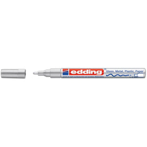 Edding -  glanslakmarker e-751 CR zilver