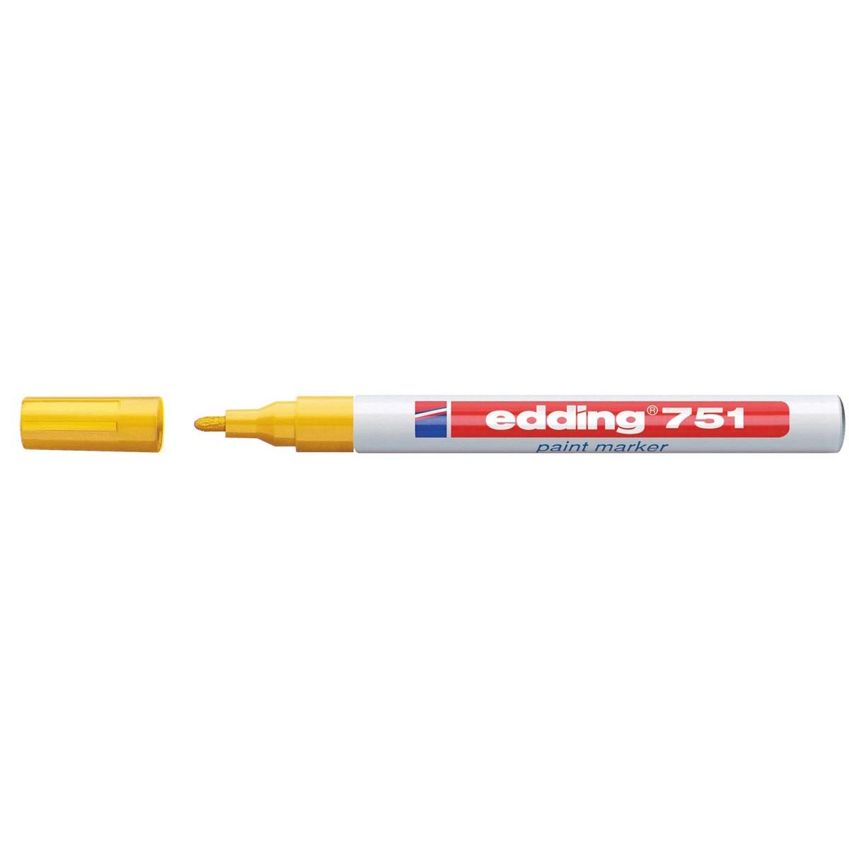 Edding - marcador de pintura e-751 Profesional amarillo