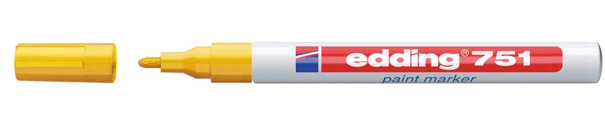 Edding - paint marker e-751 Professional yellow