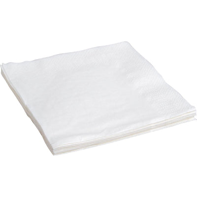 Unbranded - Napkins, ft 24 x 24 cm, 2-ply, white, pack of 10 x 400 pieces