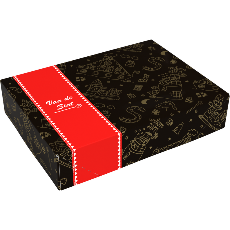 Klika - Buzón para banquete Sint 280x210x60mm 100 piezas negro