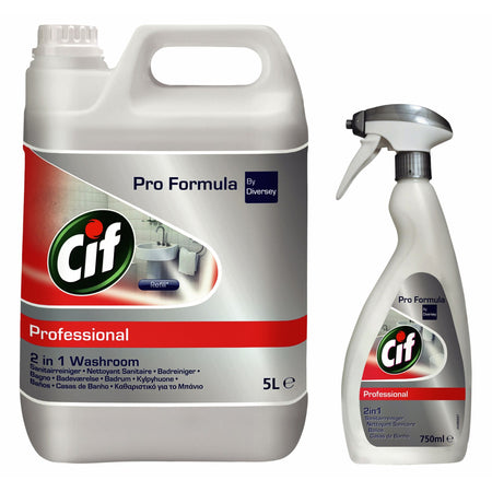 Cif -  Sanitairreiniger  professional spray 750ml | 6 stuks