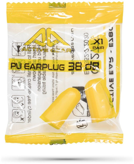ActiveGear -  Oordoppen active gear 38 db 200 paar geel