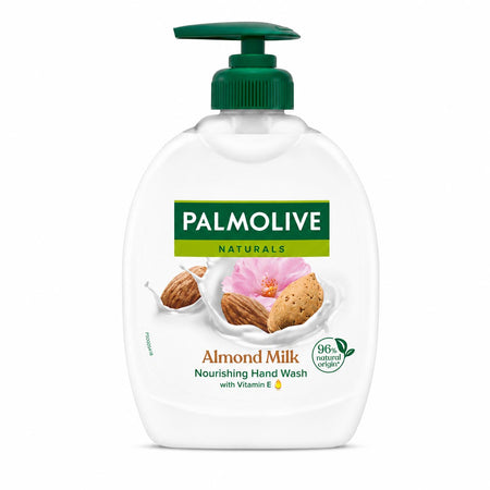 Palmolive - Jabón de manos de almendras con dosificador 300ml