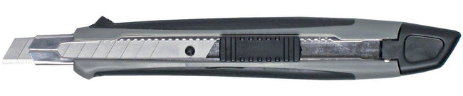 MAUL - cutter Softgrip met rem, 9 mm, grijs