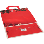 Klika - Tas | Sestriere | Papier | platte handgreep | 27x 12x37cm | draagtas | 50 stuks