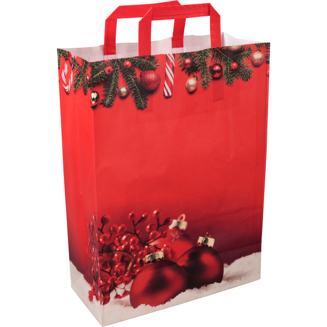 Klika - Tas | Sestriere | Papier | platte handgreep | 27x 12x37cm | draagtas | 50 stuks