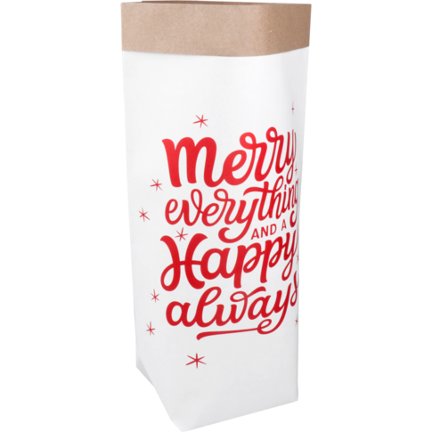 Klika - Zak | Cadeauzak | Papier | 25/ 12x40cm | Merry Everything | 25 stuks