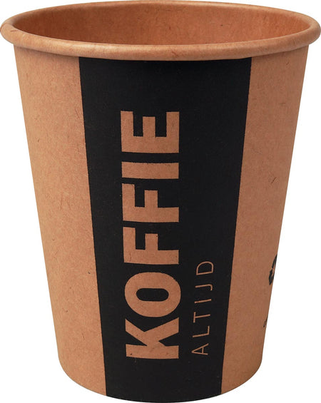 Conpax -  Beker uit karton (altijd koffie), 237 ml, diameter 80 mm, pak van 50 stuks