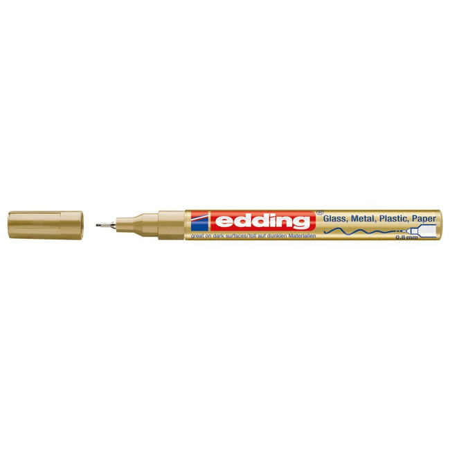 Edding - glanslakmarker e-780 CR goud