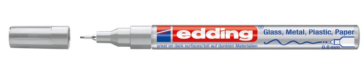 Edding - Glanzlackmarker e-780 CR silber