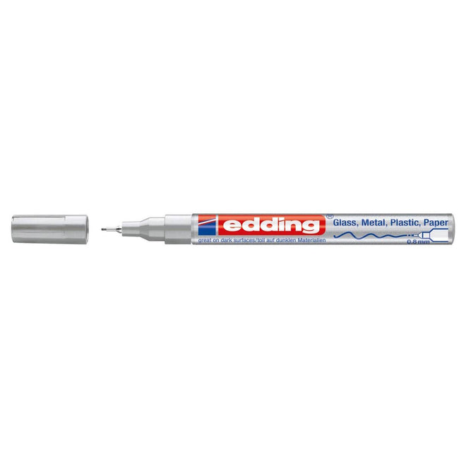 Edding -  glanslakmarker e-780 CR zilver