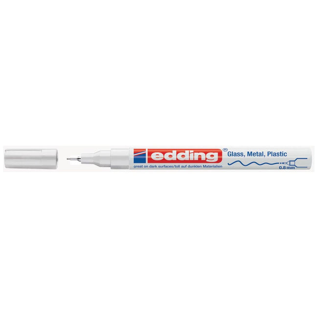 Edding - Glanslakmarker e -780 Cr White