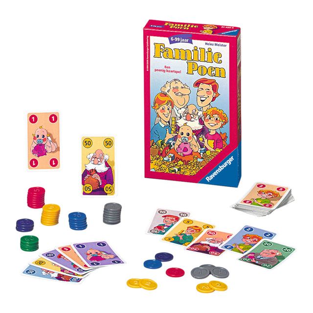 Ravensburger - Game Poen Pocket Family