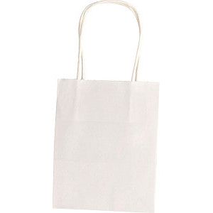 Folia Paper - Bag Folia Kraft 110gr 12x15x5.5cm 20 pièces blanches | Définir un 20 morceau