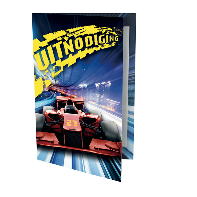Interstat - Invitations Race car