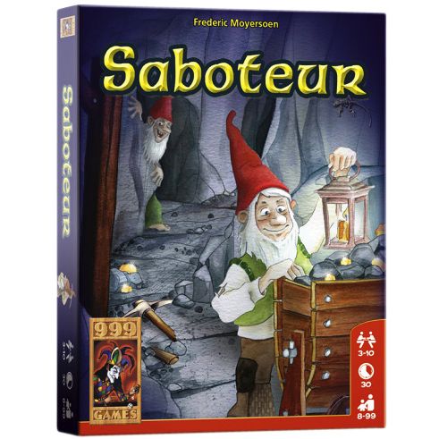999 giochi - Gioco di carte Sabotatore base | 12 pezzi
