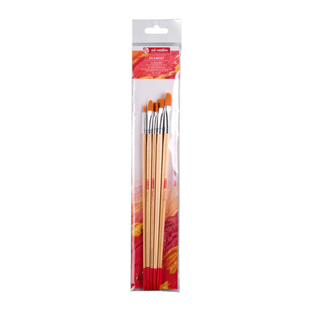 Talens Art Creation – Brush Art Creation Filament rund und flach, Set mit 5 Stück