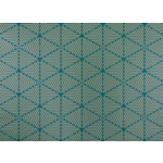 Klika - papier cadeau 50 cm | 100m | 80gr / m² Geo | Vert / or