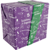 Klika -  Cadeaupapier | 30cm | 200m | Kapoentje | paars/groen | rol à ca. 200 meter
