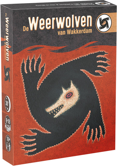 Asmodee - Juego de cartas Los hombres lobo de Wakkerdam | 6 piezas