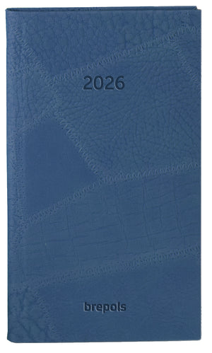 Brepols - Agenda 2026 Optivision Pocket Lucca 7 days/2 pages assorted