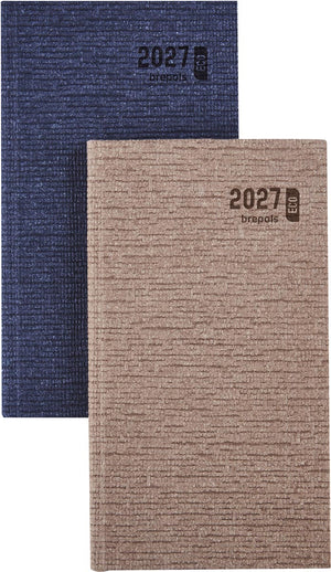 Brepols - agenda Ecorama, Kazar, assortita, 2026, rilegata a libro
