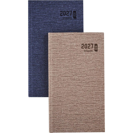 Brepols - agenda Ecorama, Kazar, assortita, 2026, rilegata a libro