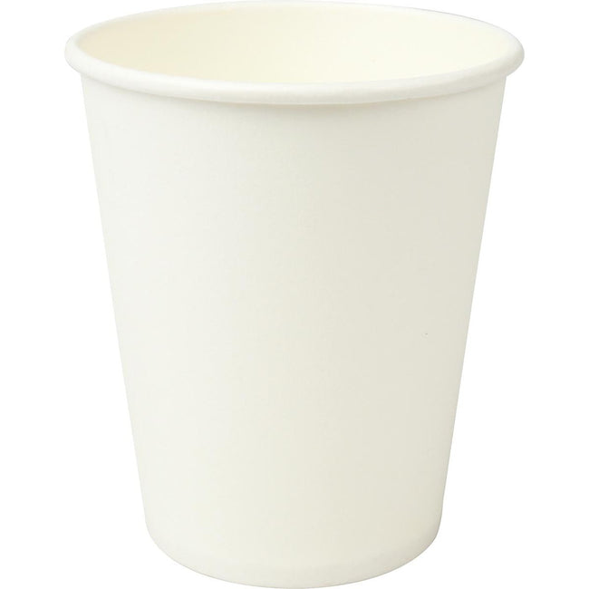 Sans marque - tasse de carton, 150 ml, blanc, paquet de 100 pièces