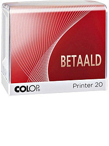 Colop - formulestempel Printer tekst: BETAALD