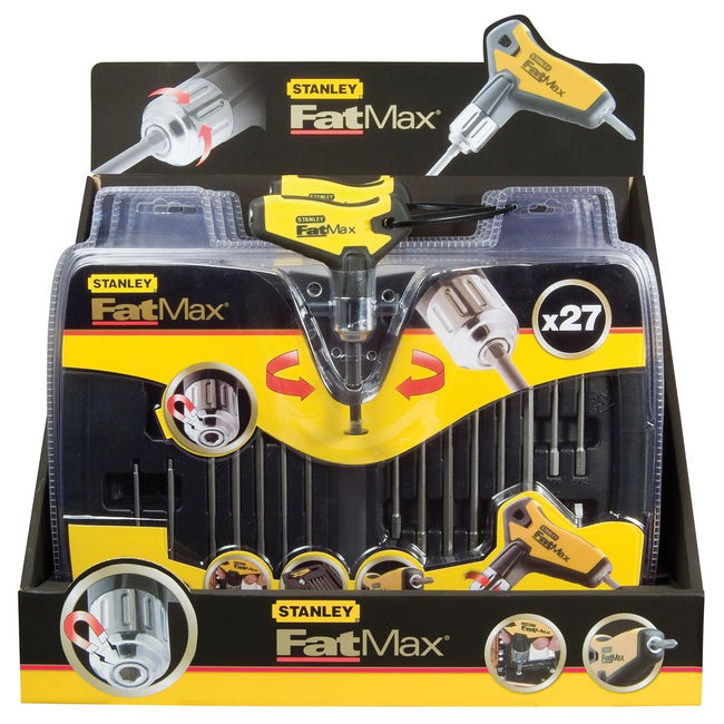 Stanley - Set di chiavi a L FatMax, set di 27 pezzi