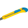 Produits de bureau - cutter de bureau, 18 mm, bleu/jaune