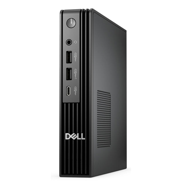 Dell -   Pro QBM1250 Plus Intel Core Ultra 7 265 16 GB DDR5-SDRAM 512 GB SSD Windows 11 Pro Micro PC Mini PC Zwart