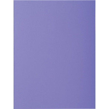 Exacompta - Rock's 80 file folder, ft 22 x 31 cm, pack of 100, purple