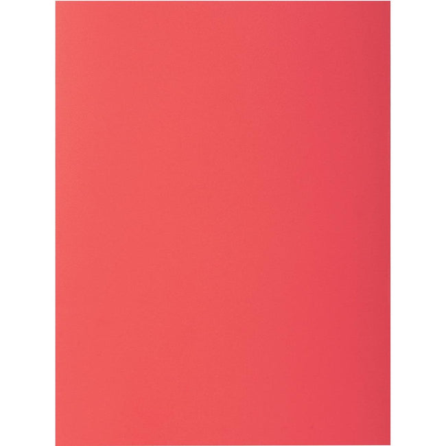 Exacompta - Aktenordner Rock's 80, ft 22 x 31 cm, 100 Stück, korallenrot