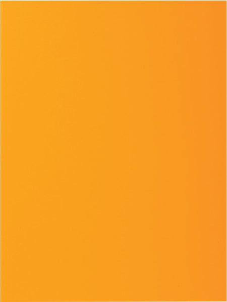Exacompta - Cartella Rock's 80, piedi 22 x 31 cm, conf. da 100, arancione chiaro