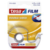 Tesa - e film® double-sided 12mmx7.5m transparent with dispenser