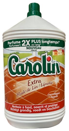 Carolin -   vloerreiniger extra lijnolie, fles van 5 l