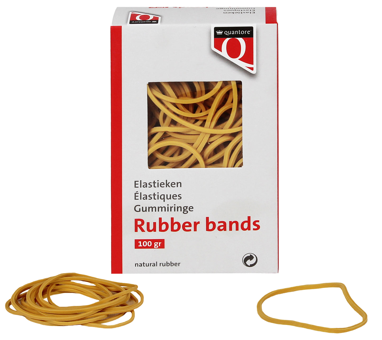 Cantidad - Elástico 22 100x1.5x1mm 100gram | 80 piezas
