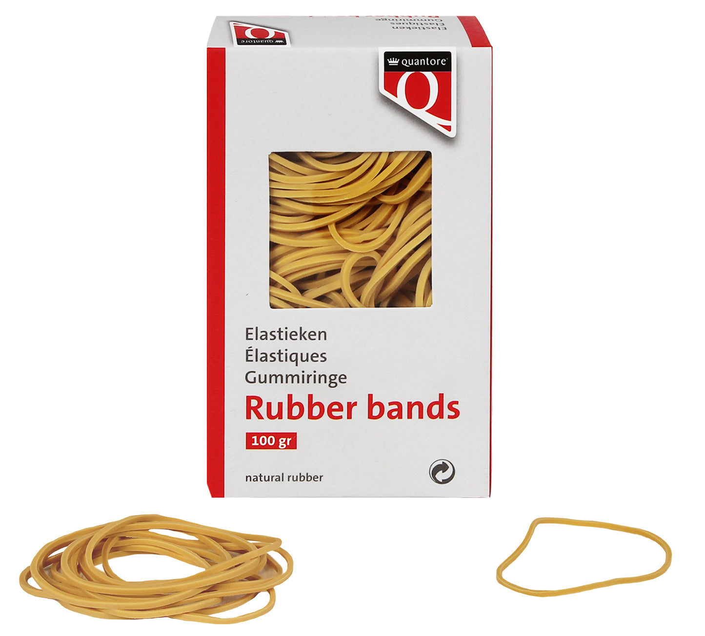 Quantore -  Elastiek 16 60x1.5x1mm 100gram | 40 stuks