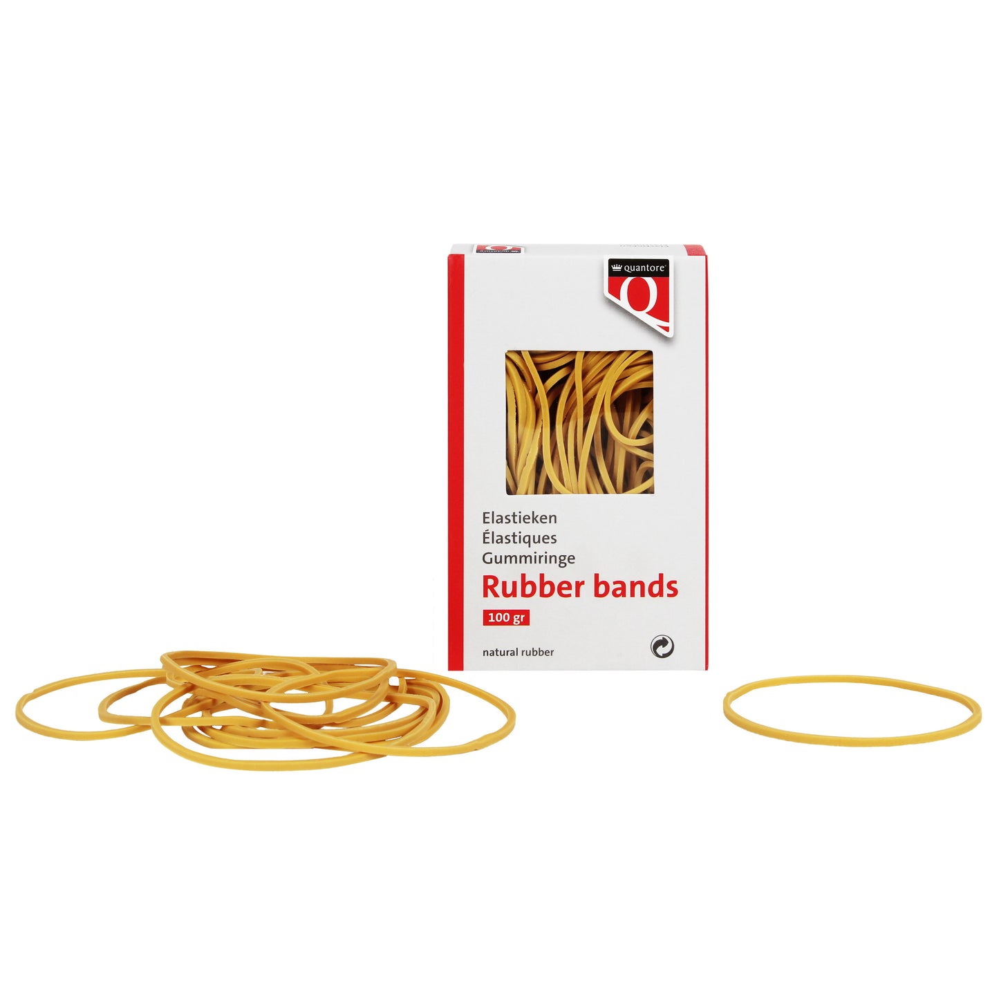 Quantore - Elástico 18 80x1.5x1mm 100gram | 40 piezas