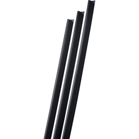 Pavo -  klemstrips, pak van 100 stuks, 3 mm, zwart