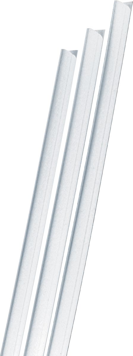 Pavo -  klemstrips, pak van 25 stuks, 3 mm, transparant