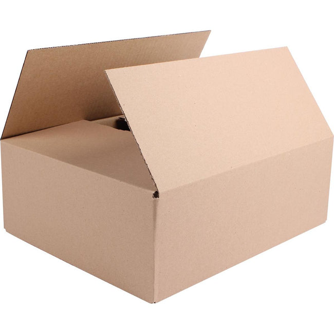 Klika - Carton d'expédition, simple vague, marron, pi 340 x 280 x 120 mm