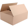 Klika - Carton d'expédition, simple vague, marron, pi 340 x 280 x 120 mm